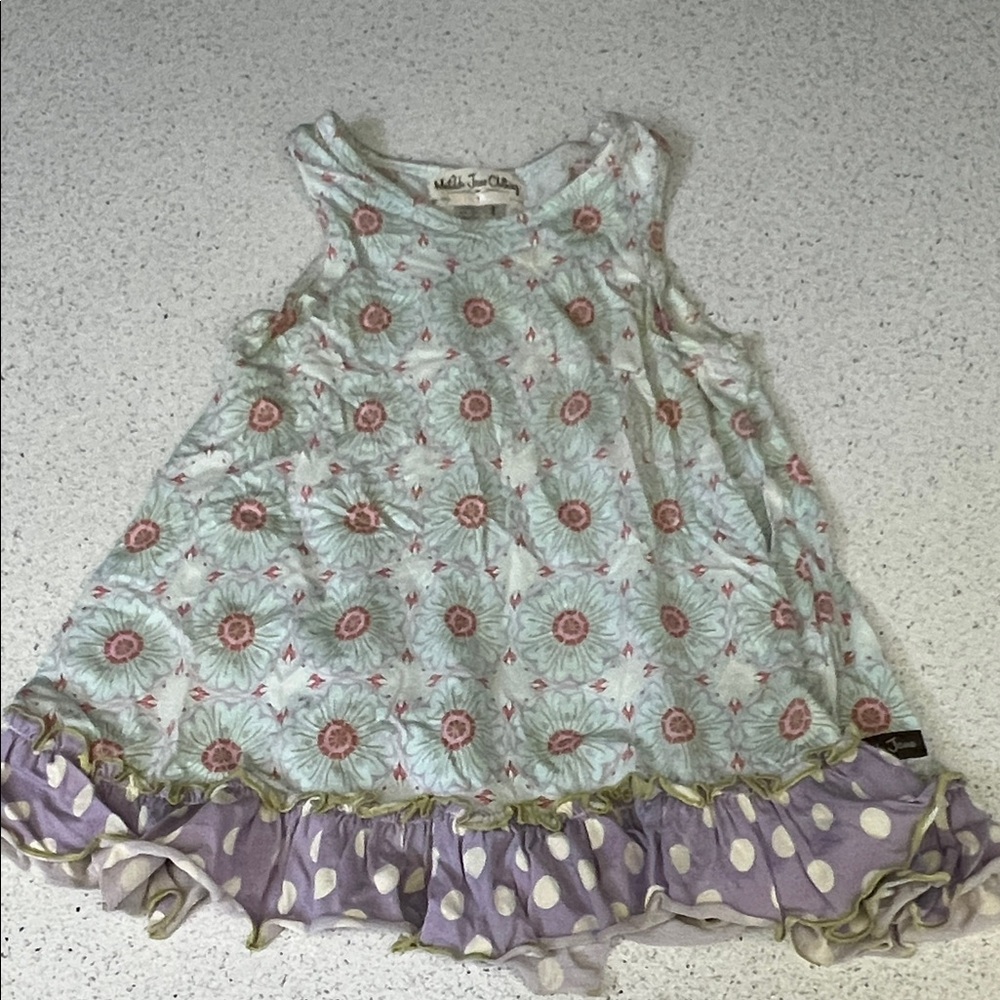 Matilda Jane Floral Dress with Ruffle Hem